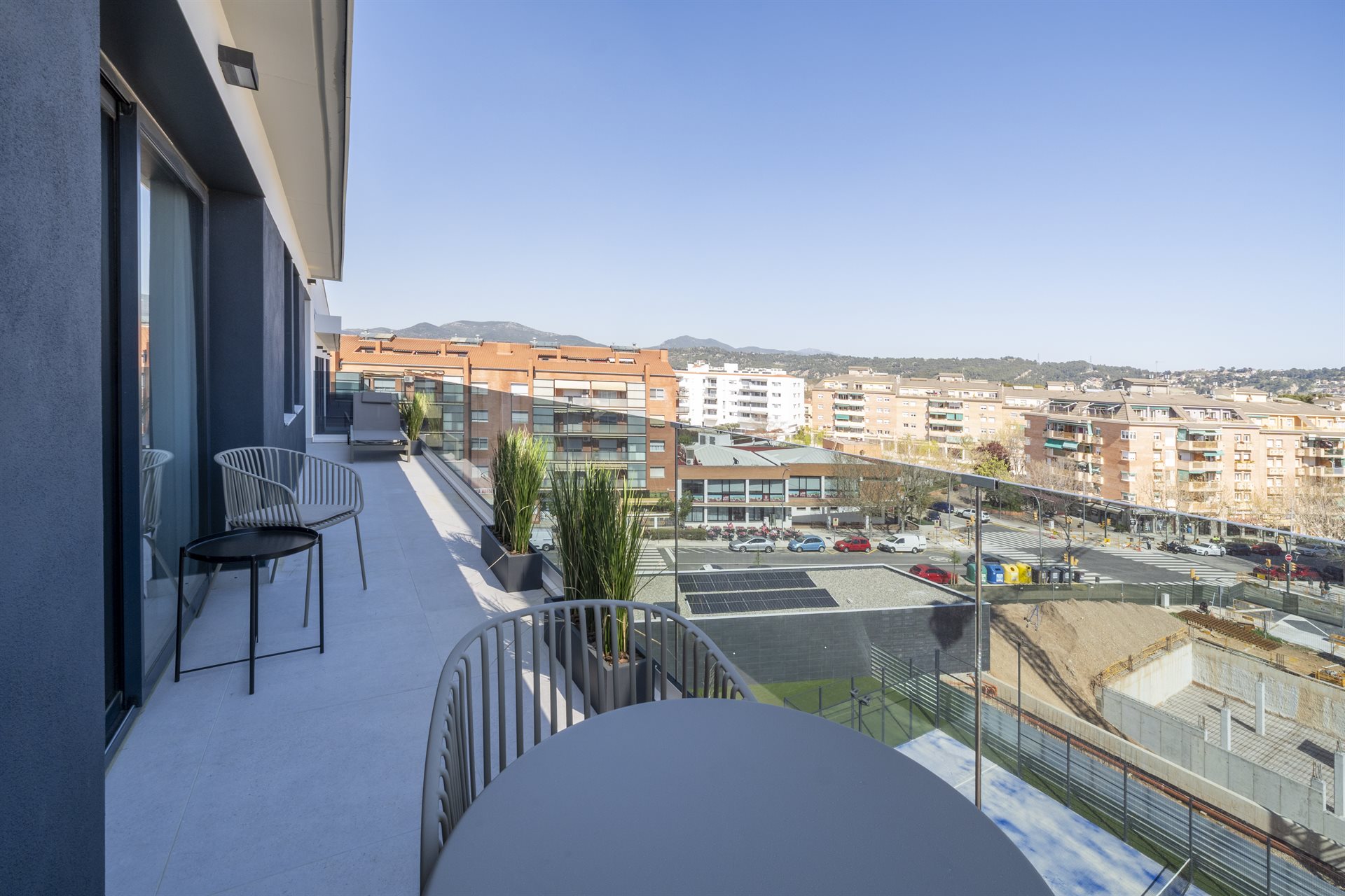 Terraza con vistas